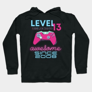 Level 13 Unlocked Awesome 2008 Video Gamer Hoodie